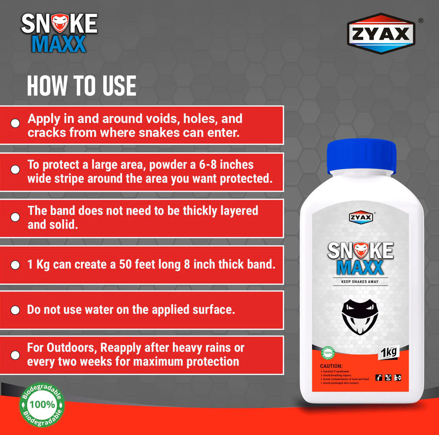 Snake Repellent Powder