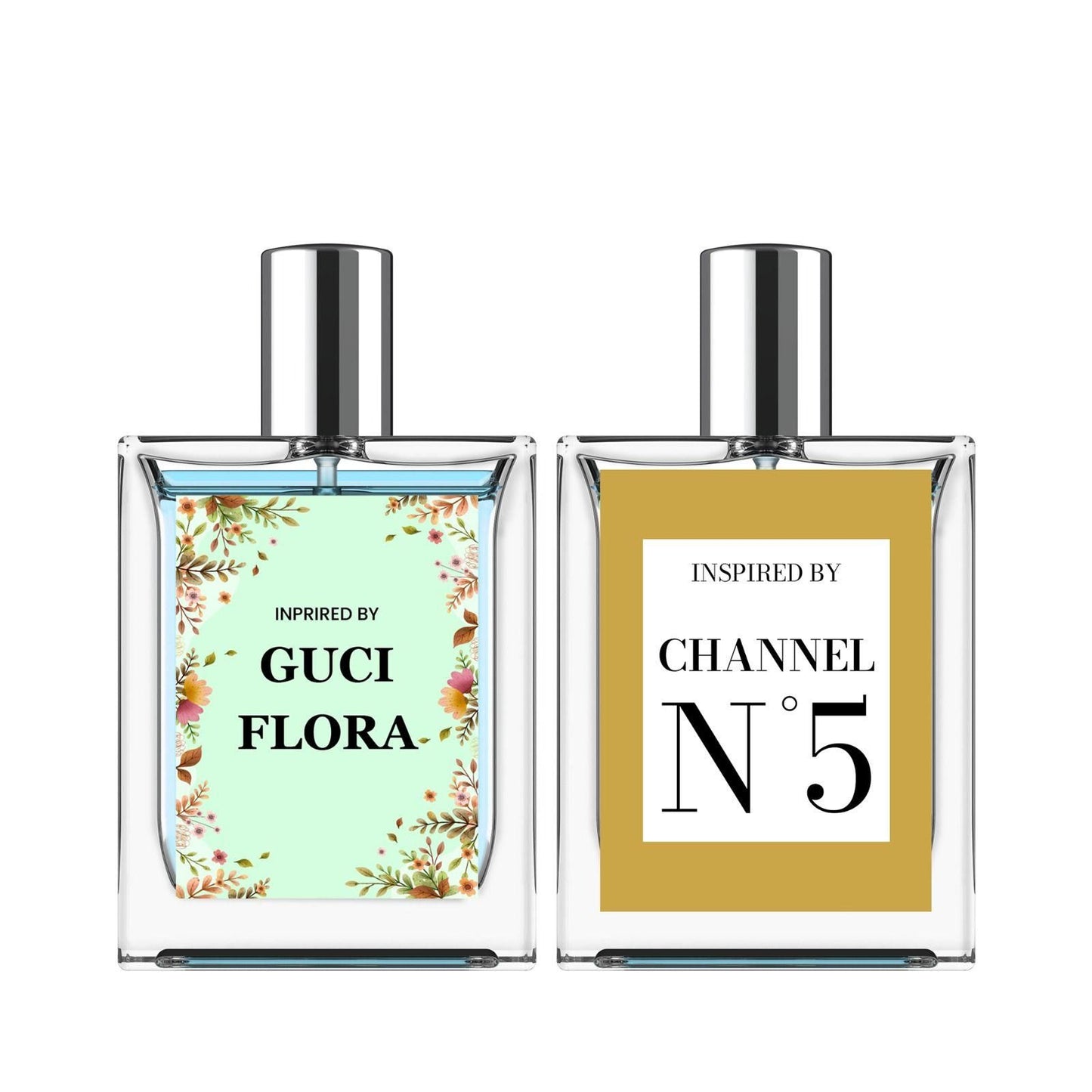 Gucci Flora & Channel N5 Eau De Parfume (Pack of 2)