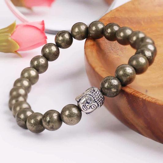 Unisex Pyrite Bracelet