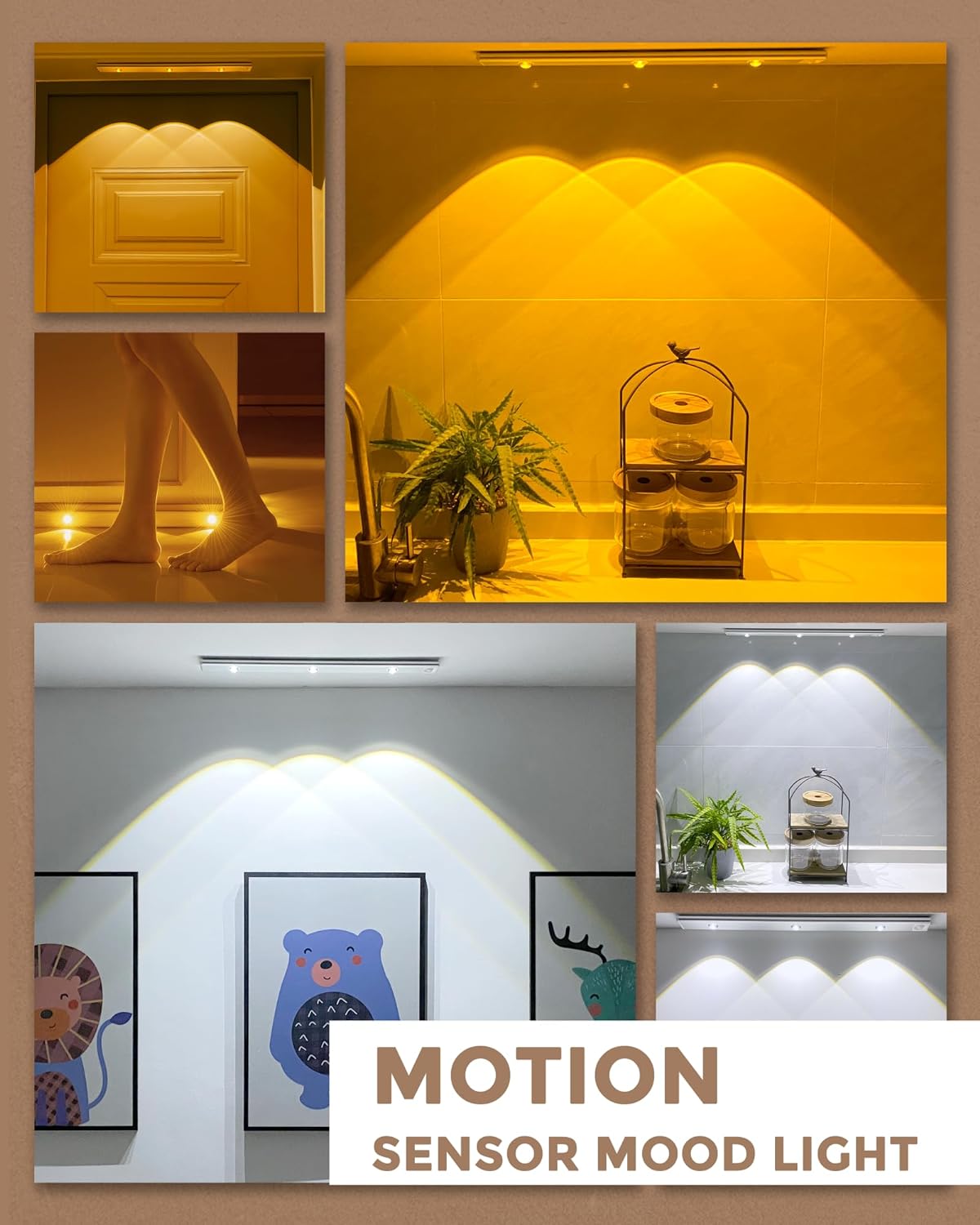 Wireless Motion Sensing Cabinet Lights