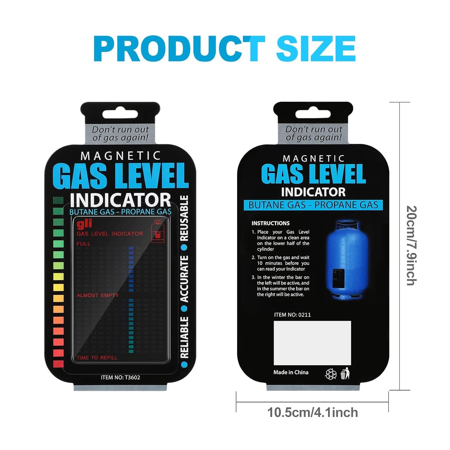 Gas Bottle Level Indicator