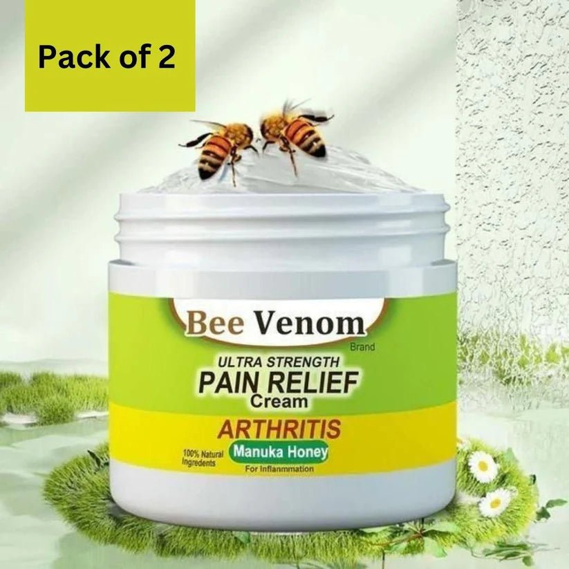 ORIGINAL Bee Venom Ultra Strength Pain Relief Cream (BUY 1 GET 1 FREE)