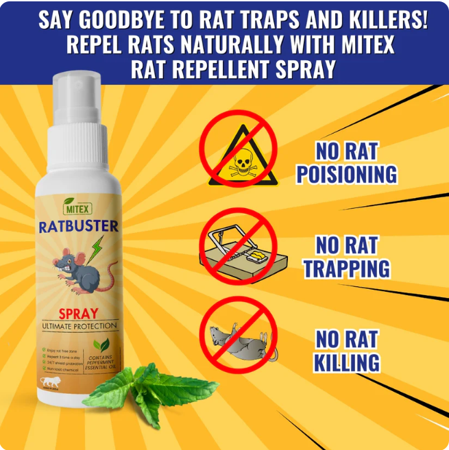 Rat Repellent Spreay (BUY 1 GET 2)