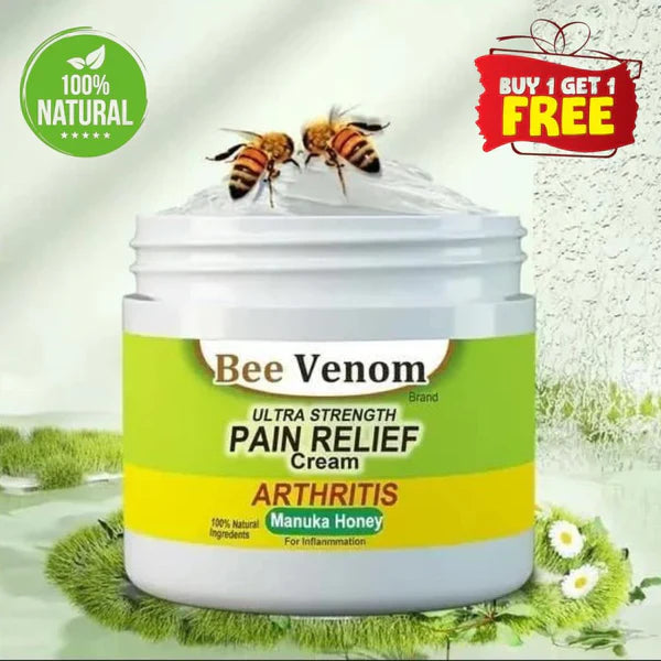 ORIGINAL Bee Venom Ultra Strength Pain Relief Cream (BUY 1 GET 1 FREE)