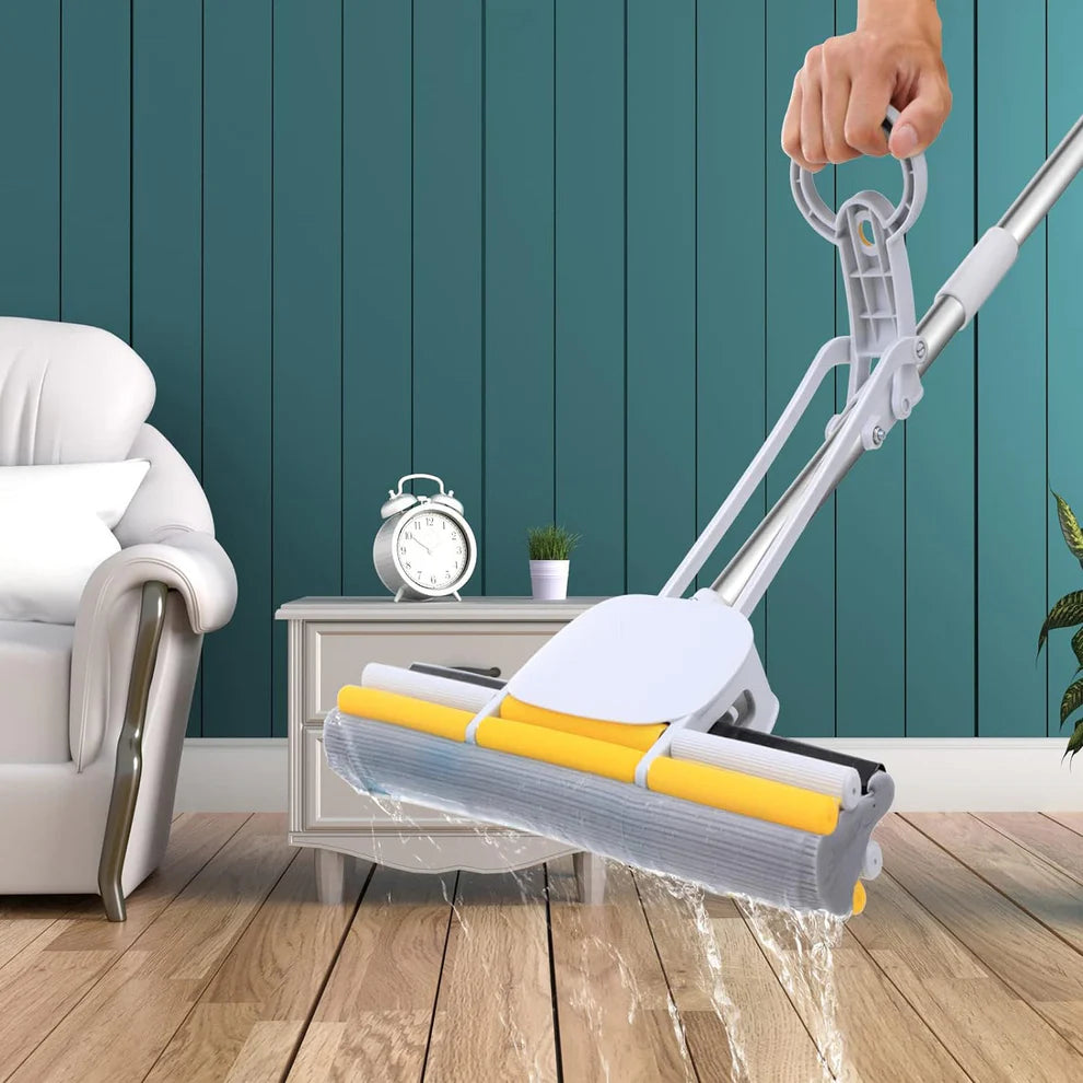 Multi-Purpose Foldable Floor Cleaning Squeeze Mop Wiper